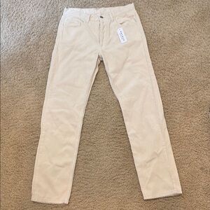 Brandy Melville Tan Straight Leg Pants Classic Style